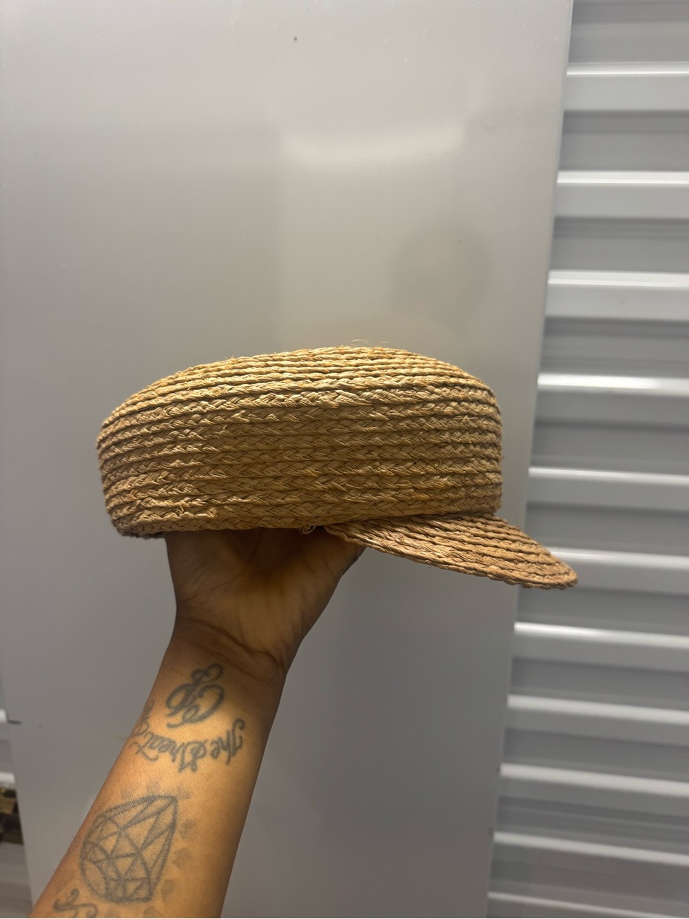 Meshika Raffia Hat size Small - Picture 4 of 5